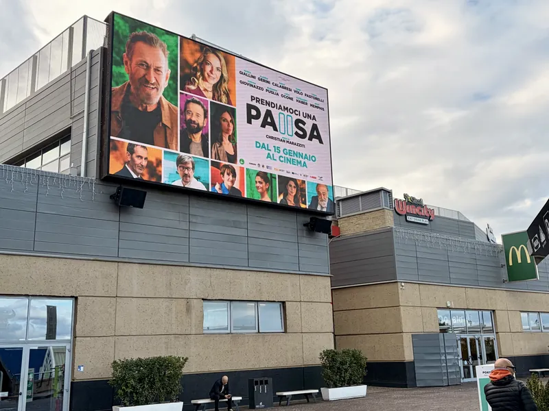 External Ledwall — Klépierre, Centro Commerciale Porta di Roma
